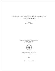 Characterization thesis