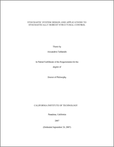 Thesis on reliability theory