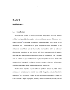 synthesis of the study thesis